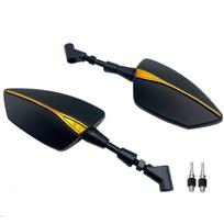 For Honda Kawasaki Suzuki Yamaha BMW Ducati Aprilia KTM Motorcycle Accessories 8mm 10mm Universal Adjustable Rearview Mirrors auksas