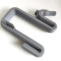 Self Priming Siphon Hose No-Drill Overflow Pipe Auto Drain And Fill Rainwater Transfer Overflow Pipe Tools Garden Hose Hook pilka spalva