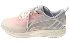 Li Ning Red Hare 4 Slip Resistant Abrasion Resistant Low top Running Shoes Women's Gray Pink ARMS022-2 36