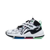 Li Ning YOUNG Avant Garde IT Team Synthetic Leather Slip Resistant Cushioning Abrasion Resistant Low top YKBR054-11 31