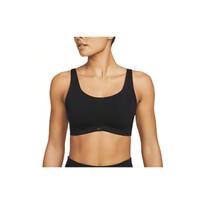 Nike Solid Color Wide Strap Low Impact Sports Bra Women Underwear Black DM0531-010 M