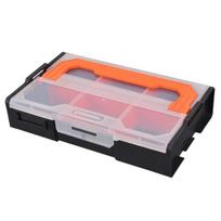 Portable Multi Grid Screw Organizer Tool Storage Case Box Crafted from Reinforced PP Material And Slip Resistant Bottom 1