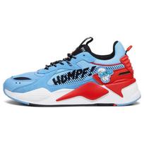 Puma Rs-x The Smurfs Unisex Team Light Blue Red 393533-01 EU 41