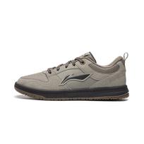 Li Ning Low top Skateboard Shoes Men's Rugged Brown Gray AGCW253-3 43.5