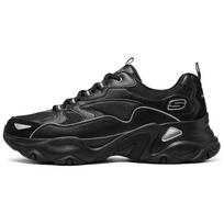 Skechers DLites 5.0 Panda Shoes Comfortable Versatile Shock Absorbing Durable Supportive Lightweight Increased Height Low Top Casual Shoes 232490-BBK 41