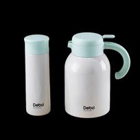Deboer Rhine Series Stainless Steel Teapot and Cup Set