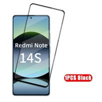 4P/3P/2P/1P Glass For Redmi Note 14S Tempered Glass For Redmi Note 14S Screen Protector HD Phone Film Redmi Note 14S Redmi Note 14S