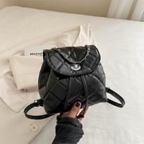 2026 Casual Korean Style Chain Link Handbag Crossbody Bag Trendy Double Shoulder Backpack Fashiable Single Shoulder Sling Bag juoda