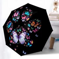 Cute Cat Paws Umbrella, Lightweight & Portable, 8-Rib Iron Frame, Perfect for Outdoor Travel, Home Accessory, Christmas Gifts