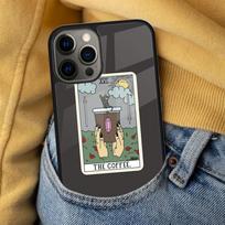 CAKE COFFEE The Boba Tarot Card Soft Phone Case for iPhone 17 Air 16e Pro max 15 Pro 13 14 Plus 11 12 MagSafe Magnetic Coque iPhone 13pro max