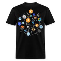 Bitcoin shirt BTC ETH LTC XMR Hodlers Decentralized Crypto Altcoin T-Shirt Mens Womens Tees Top S-6XL S