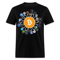 Bitcoin shirt BTC ETH LTC XMR Hodlers Decentralized Crypto Altcoin T-Shirt Mens Womens Tees Top S-6XL S