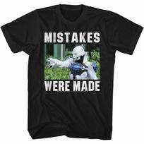 Bill and Ted Face The Music Mistakes Were Made Black Adult T-Shirt S