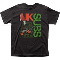 UK Subs Warhead T Shirt Mens Licensed Rock N Roll Music Retro Band Tee New Black L