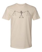 Cottage Cult Clothing Tee T Shirt Cotton Goth Witch Occult Skeleton Bat XXXXL