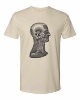 Cottage Cult Clothing Tee T Shirt Cotton Medical Anatomy Victorian Art Head #4 XXXXL