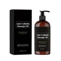 Anti Cellulite Massage Oil, Cellulite Remover for Legs and Firming Body Oil, with Plant-Based Ingredients and Fresh Fragrance, Moisturizes and Softens 1PCS