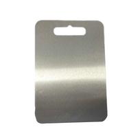 Stainless Steel Cutting Board SUS304 Kitchen Chopping Board with Handle for Food Preparation and Slicing Durable Surface One Size