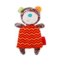Catnip Plush Cat Toy Soft Fabric Animal Shape Interactive Pet Toy for Cats Durable and Refillable with Catnip Insert for Indoor Play and Stimulation One Size