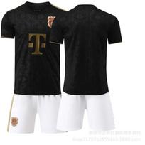 Football training jersey 2526 jersey No. 9 Kane 6 Kimmich short sleeve Bayern 125th anniversary edition black #16