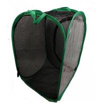 Large PVC Butterfly Cage Foldable Insect Mesh Terrarium Pet Enclosure Plant Greenhouse for Reptile and Critter Breeding Habitat (as the picture,L)