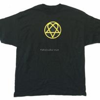 Him Him Filigree Gold Heartagram Image Black T Shirt New Funny Design Tee Shirt Unisex Summer Tshirt Brand Tops S