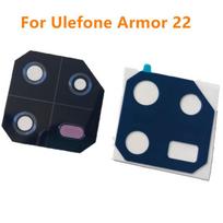 New Original Ulefone Armor 22 Phone Rear Back Camera Lens Glass Cover Spare Parts Screen Protective With Adheisive Tape
