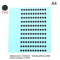 Diameter 1.5/2/3.5/7/8/9MM Black Conductive Rubber Pads Keypad Repair Kit For IR Remote Control Conductive Rubber Buttons'