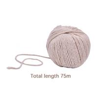 75M Cooking Tools Butcher's Cotton Twine Meat Barbecue Strings Meat Sausage Tie Rope