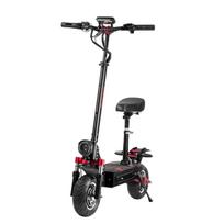 Boyueda Q7Pro Max 11  miesto elektrinis paspirtukas, 52V 28Ah, 1600W*2, didžiausia apkrova 180 kg, didžiausias nuotolis iki 110 km. juoda