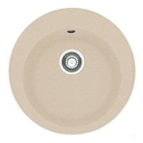 Granitinė plautuvė Franke Ronda, ROG 610-41, ekscentrinis ventilis, Beige