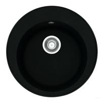 Granitinė plautuvė Franke Ronda, ROG 610-41, ekscentrinis ventilis, Onyx
