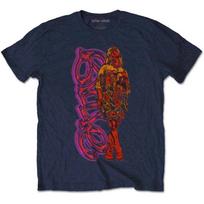 Billie Eilish Unisex T-Shirt: Neon Logo & Billie (Medium) L