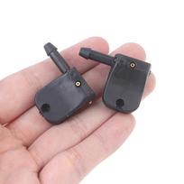 2PCS Mercedes Vito W638/Sprinter Washer Nozzles-Wiper Arm Mounted Spray Jets, Direct OEM Replacement (High-Pressure Fan Pattern)