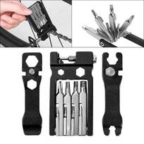 20-in-1 Bike Multi Tool Set, Foldable Hex Key and Chain Remover, Compact Portable Repair Accessories for Road Bike and Mountain Bike Use