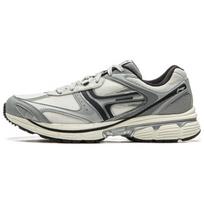 Li Ning Pentium P1000 Cushioning Slip Resistant Abrasion Resistant Low top Running Shoes Men's Gray White ARSV039-2 39.5