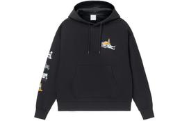 Li Ning Skateboard Sweatshirts Men's Black Hooded Moderate Regular AWDS177-4 L
