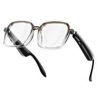 BT6.0 AI Transparent Smart Glasses Type-C Charging Lightweight Headphones Glasses HiFi Stereo Headset Eyeglass for Office juoda