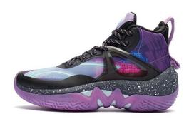 Li Ning YOUNG Avant Garde IT Team Slip Resistant Cushioning Abrasion Resistant Mid top Children's Basketball Shoes YKBR052-3 31