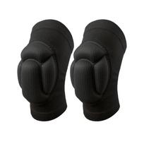 1pair Knee Pads Thicken Sponge Volleyball Dancing Knee Protective Brace Gym Fitness Non Slip Unisex Basketball Yoga Knee Pads S