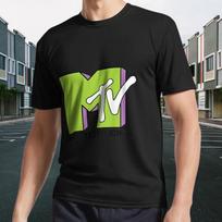 Lime Green And Purple Logo Active T-Shirt Mens Womens Tees Top Funny Size S to 5XL M