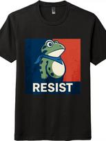 Resist Frog Community-Driven Tee Inclusive Dissent Unisex Casual Trendy T-Shirt Mens Womens Tees Top L