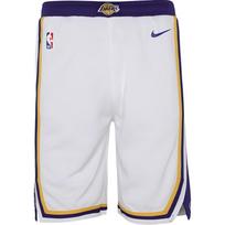 Nike Lakers Krepšinio Treniruočių Šortai Vaikams Apačia Balti 3Z2B7BCQK-LAK XL