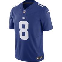 Nike X NFL Collaboration New York Giants Daniel Jones V-Neck Pullover Short Sleeve Football Shirt Men tops Blue 31NMNGLH8IF-NZ0 XL