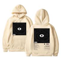 Raperio Bad Bunny X 100PRE Muzikinis Albumas Gobtuvėlis Dvigaliai Spaudiniai Vyriškas Moteriškas Ypač Dydis Gobtuvėlis Vintažinis Gatvės Stilius S