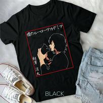 Shouta Aizawa,Aizawa with Cute Cat,Manga,BNHA   , Boku no Hero new Unisex T-shirt L