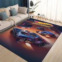 Racing Car Cartoon Carpet Rug for Living Room Bedroom Home Sofa Decoration Kids Play Non-slip Floor Mat Bedroom Decor Carpet 40x60cm