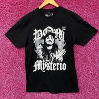 WWE Black Dominik Mysterio Pose Stars Signature T-Shirt XL