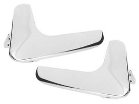 Seat Ibiza II FL 99-02 vidinės durų rankenėlės METALINĖS CHROMUOTOS kairė + dešinė 2 vnt.. NUSTATYTI