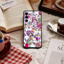 LOVELY D-Diddl   Phone Case For Samsung S 25,24,23,22,30,21,10,9,Ultra,Plus,Lite,FE,4,5 G Soft Black Case Samsung S24